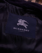 Burberry Navy Duffle Coat -