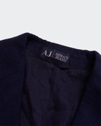 Armani Navy Single-breasted Blazer - L