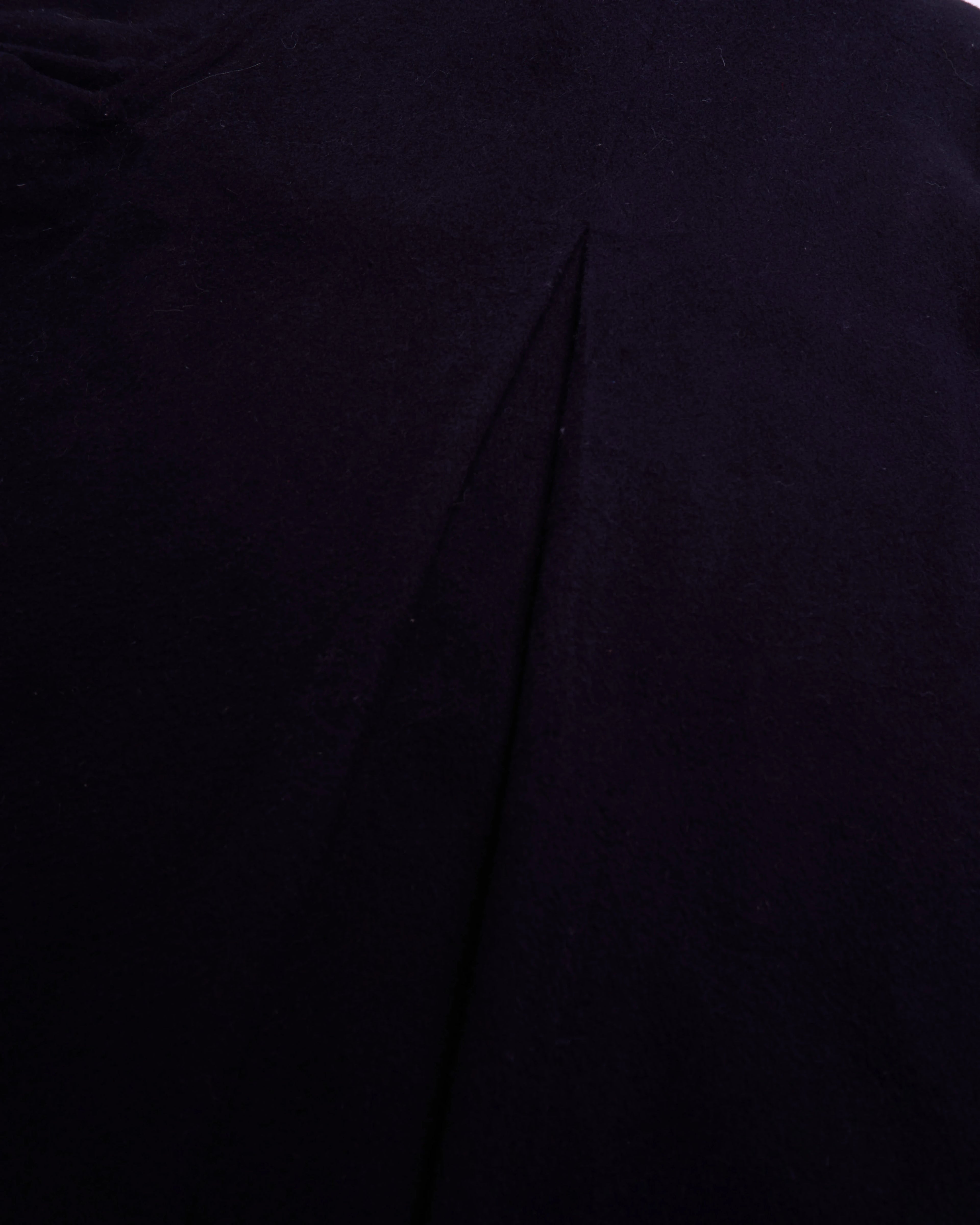 Burberry Navy Car Coat - XL