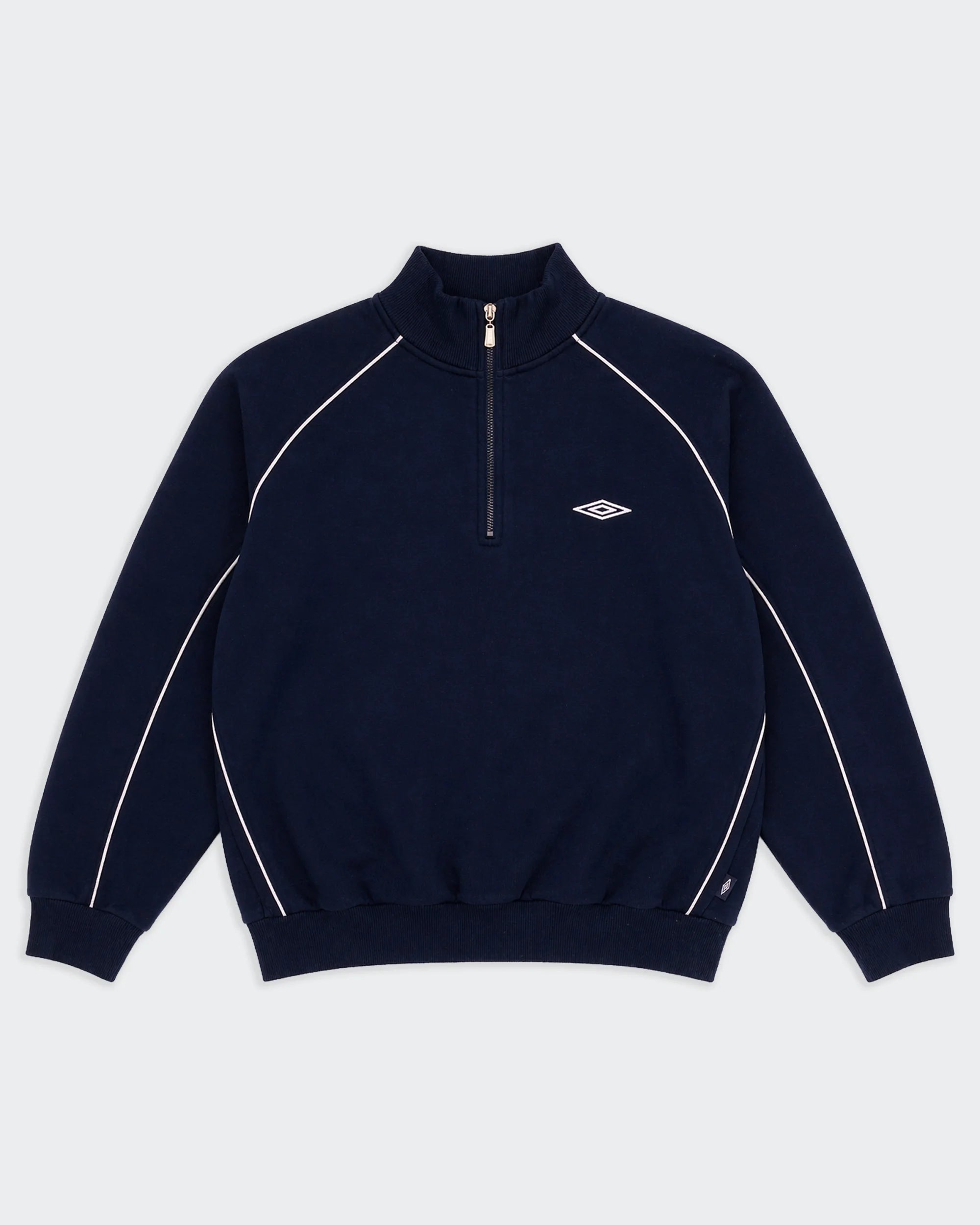 Umbro Navy Quarter-zip Sweater - M