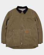 Carhartt Brown Ridge jas maat M Canvas