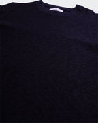 Stone Island marineblauwe katoenen sweater met ronde hals - maat L