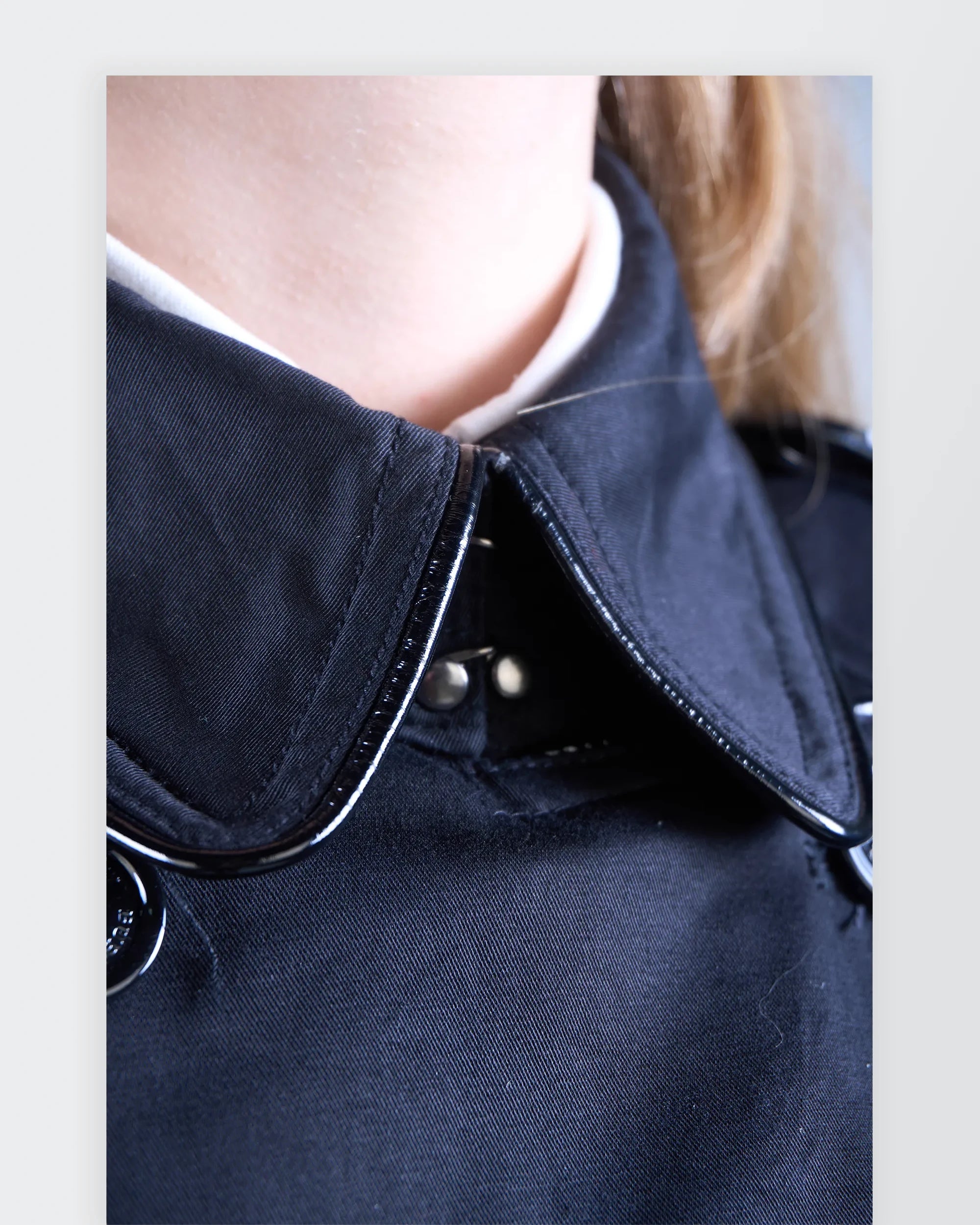 Burberry Black Trenchcoat - S