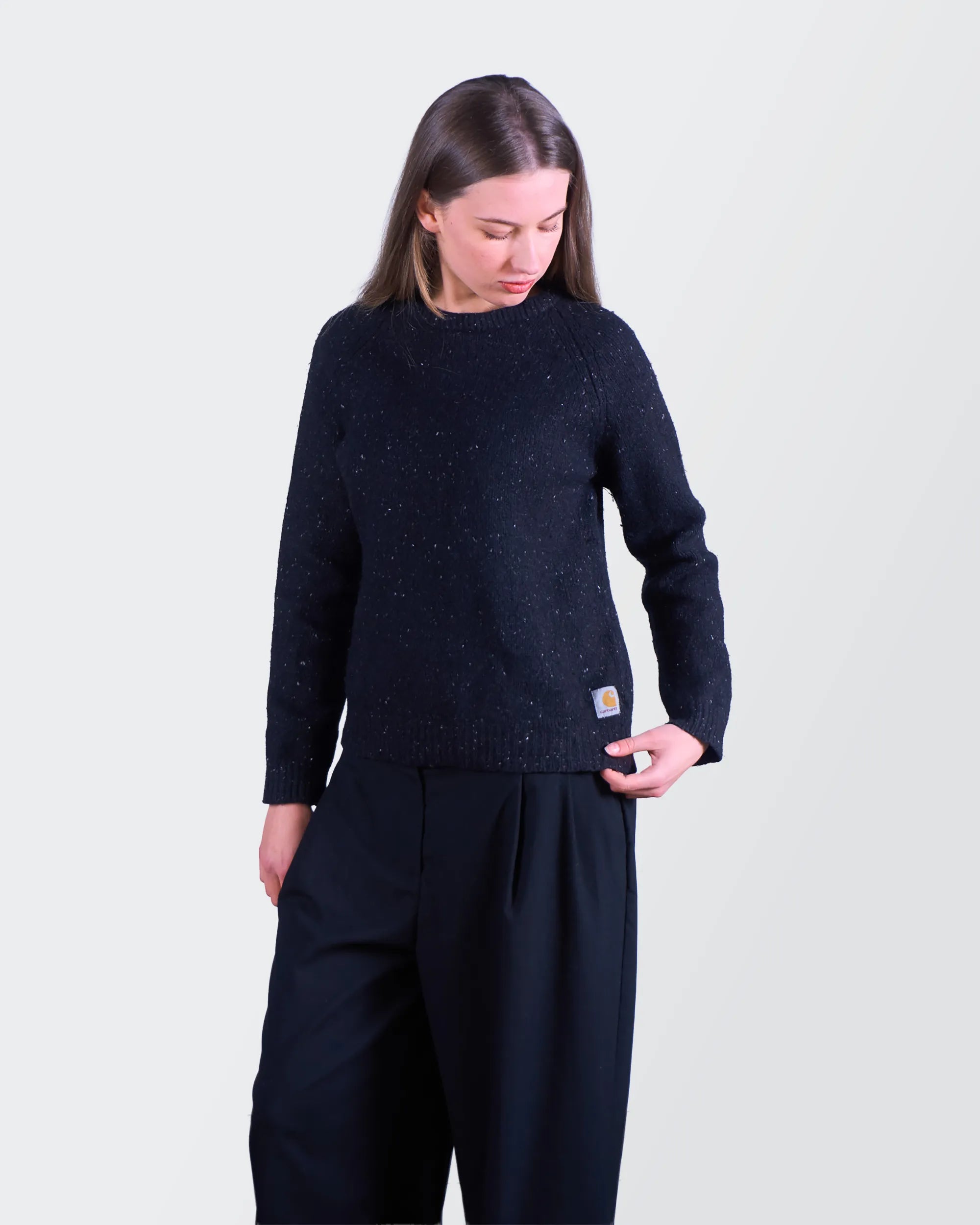 Carhartt Navy Crewneck Jumper - S