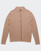 Burberry Beige Zip Cardigan - M