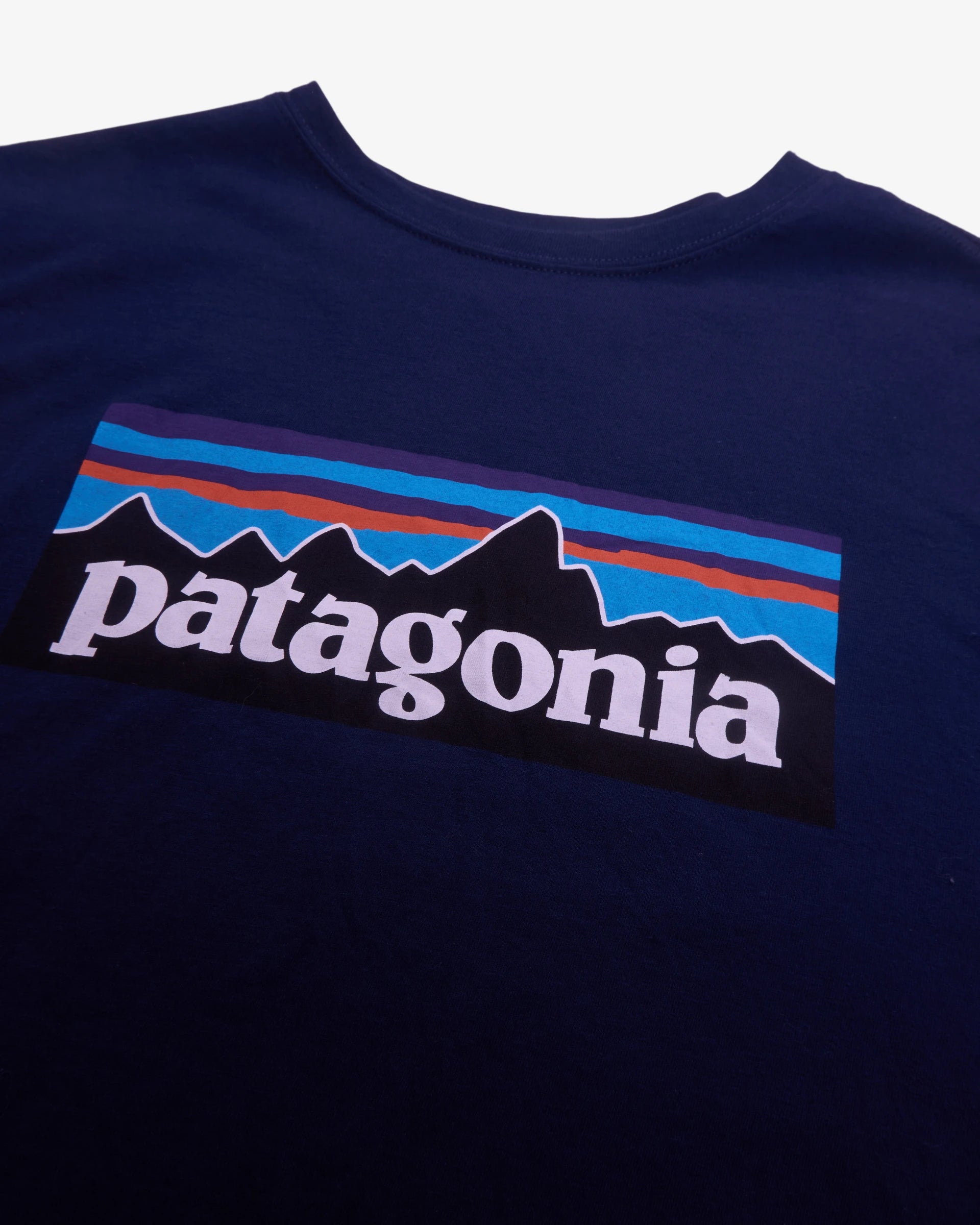 Patagonia Navy Long Sleeve T-shirt - M