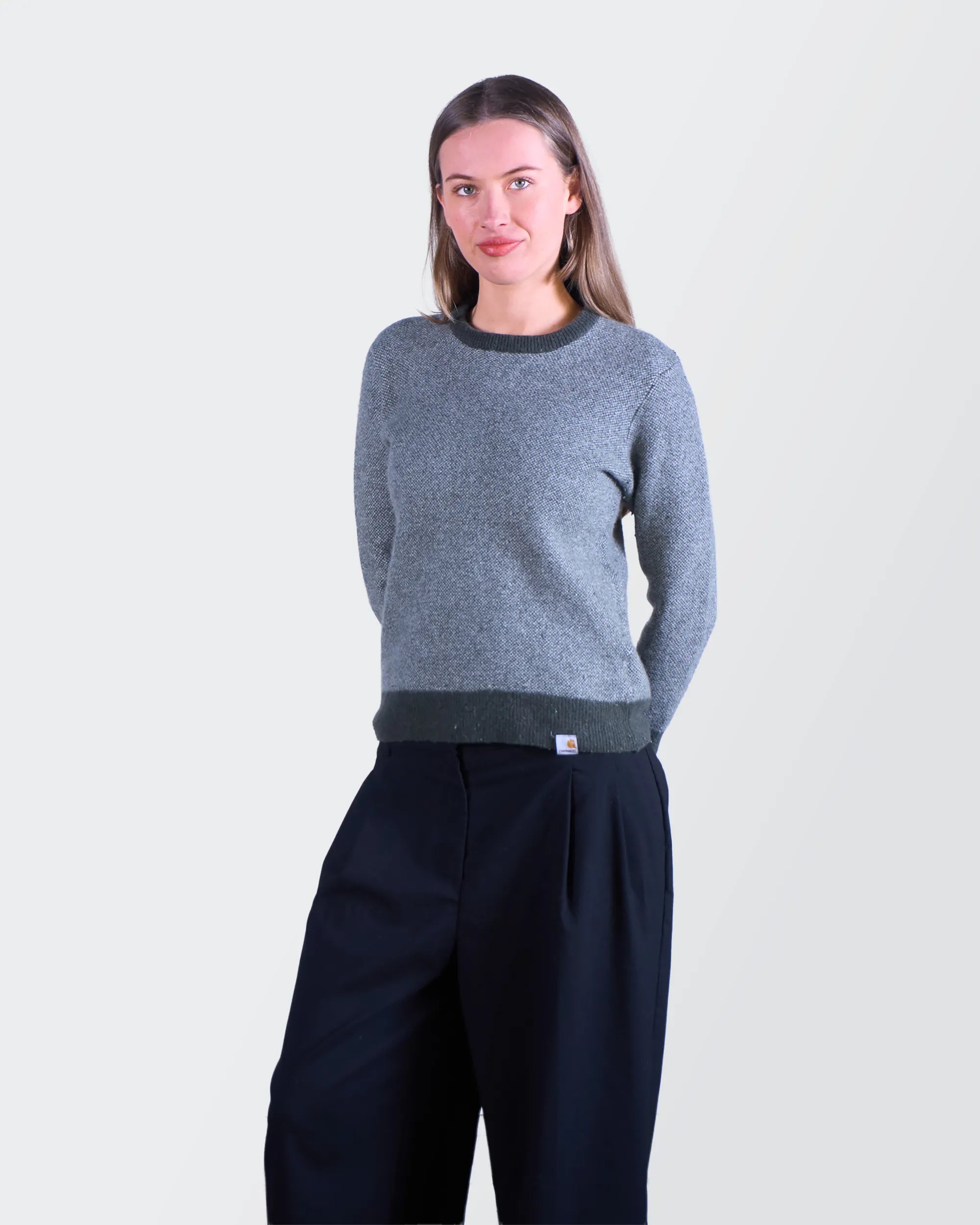 Carhartt Grey Crewneck Jumper - S
