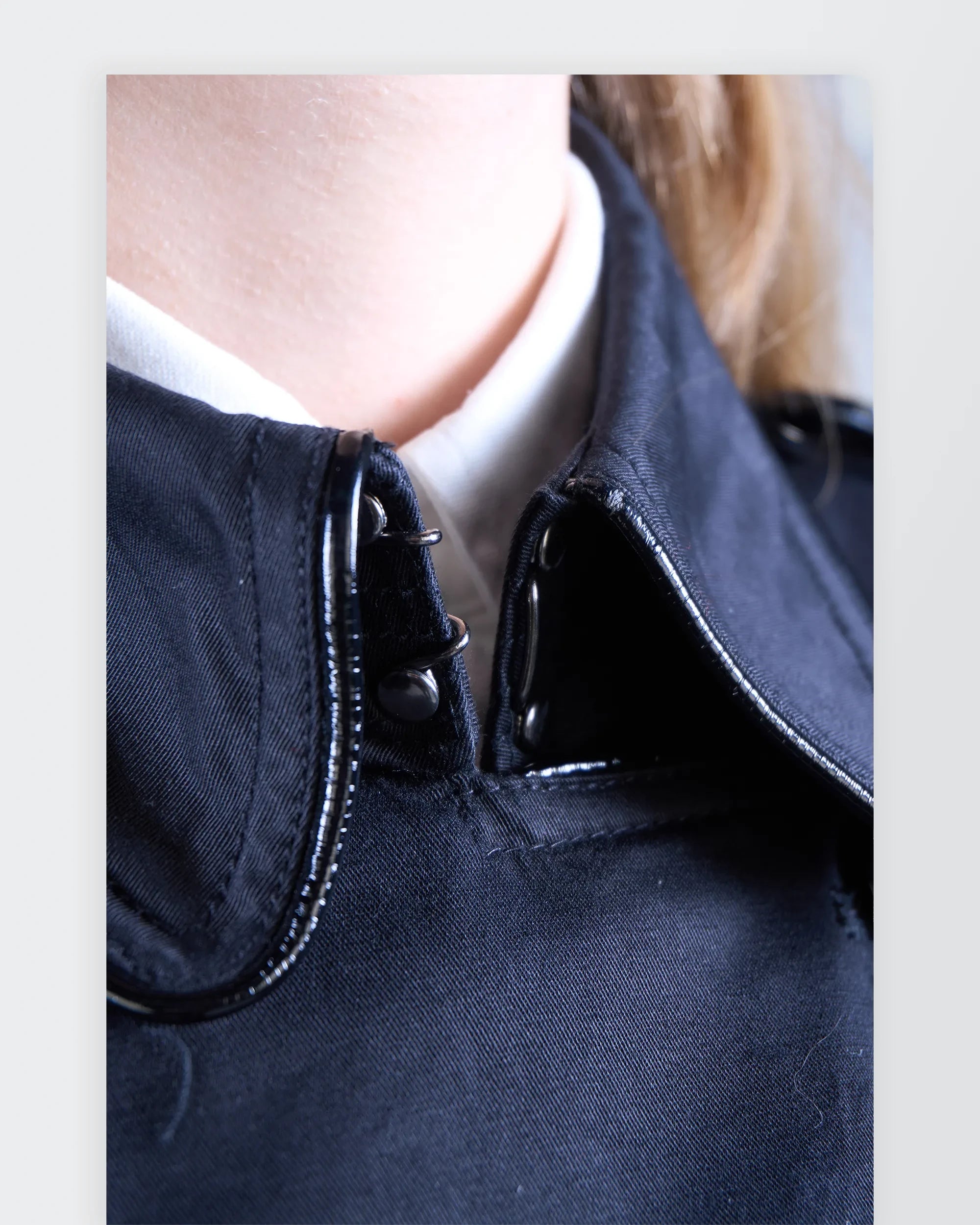 Burberry Black Trenchcoat - S
