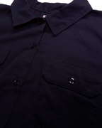 Dickies Navy Button-up Shirt - L