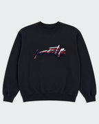Tommy Hilfiger Black Crewneck Jumper - L