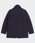 Burberry Navy Car Coat - L