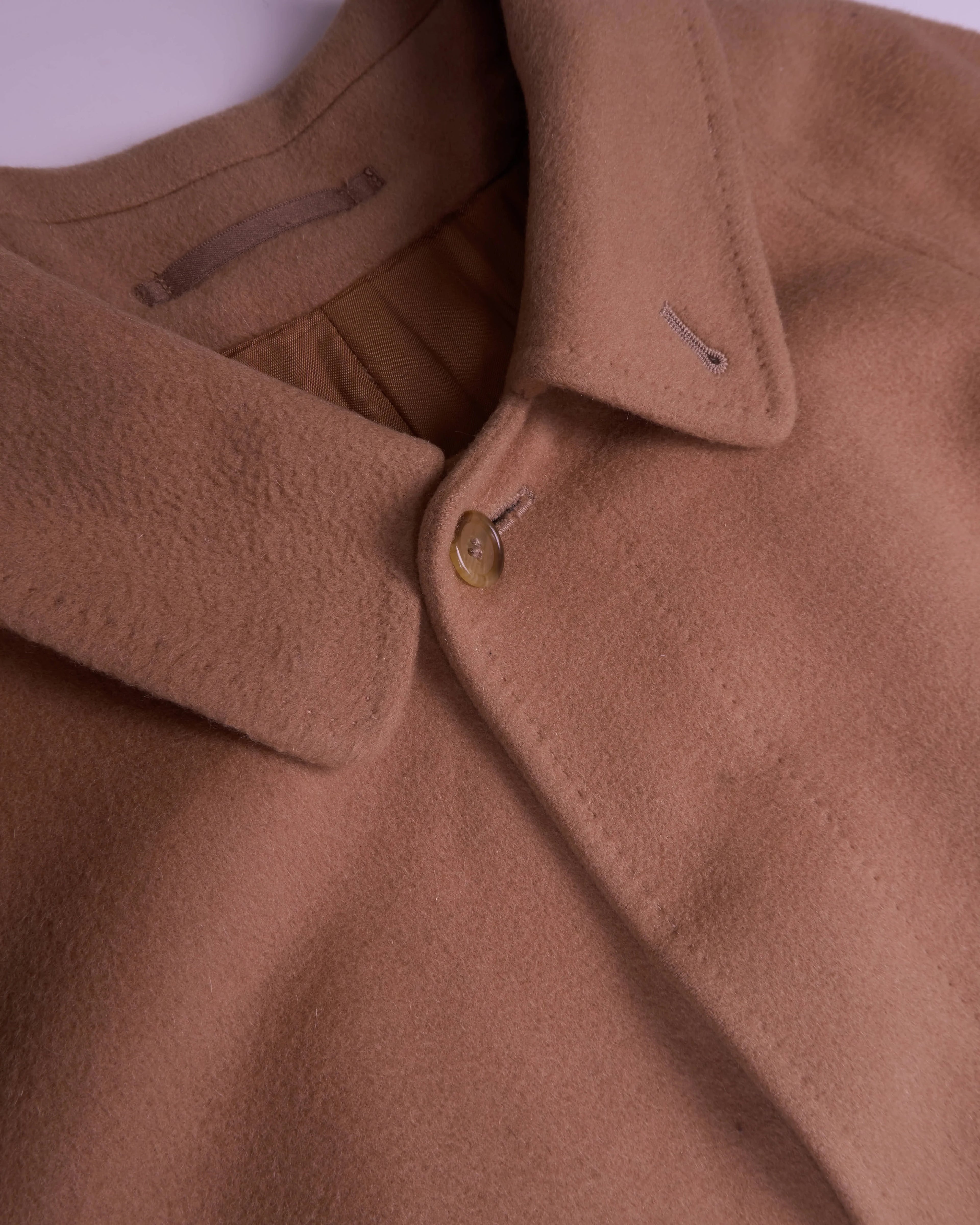 Burberry Brown Overcoat - XL