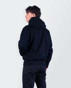 Carhartt Black Canvas Full-Zip Hoodie - M