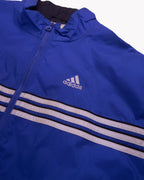 Adidas Blue Track Jacket - L