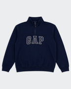 Gap Navy Quarter-zip Sweater - XXL
