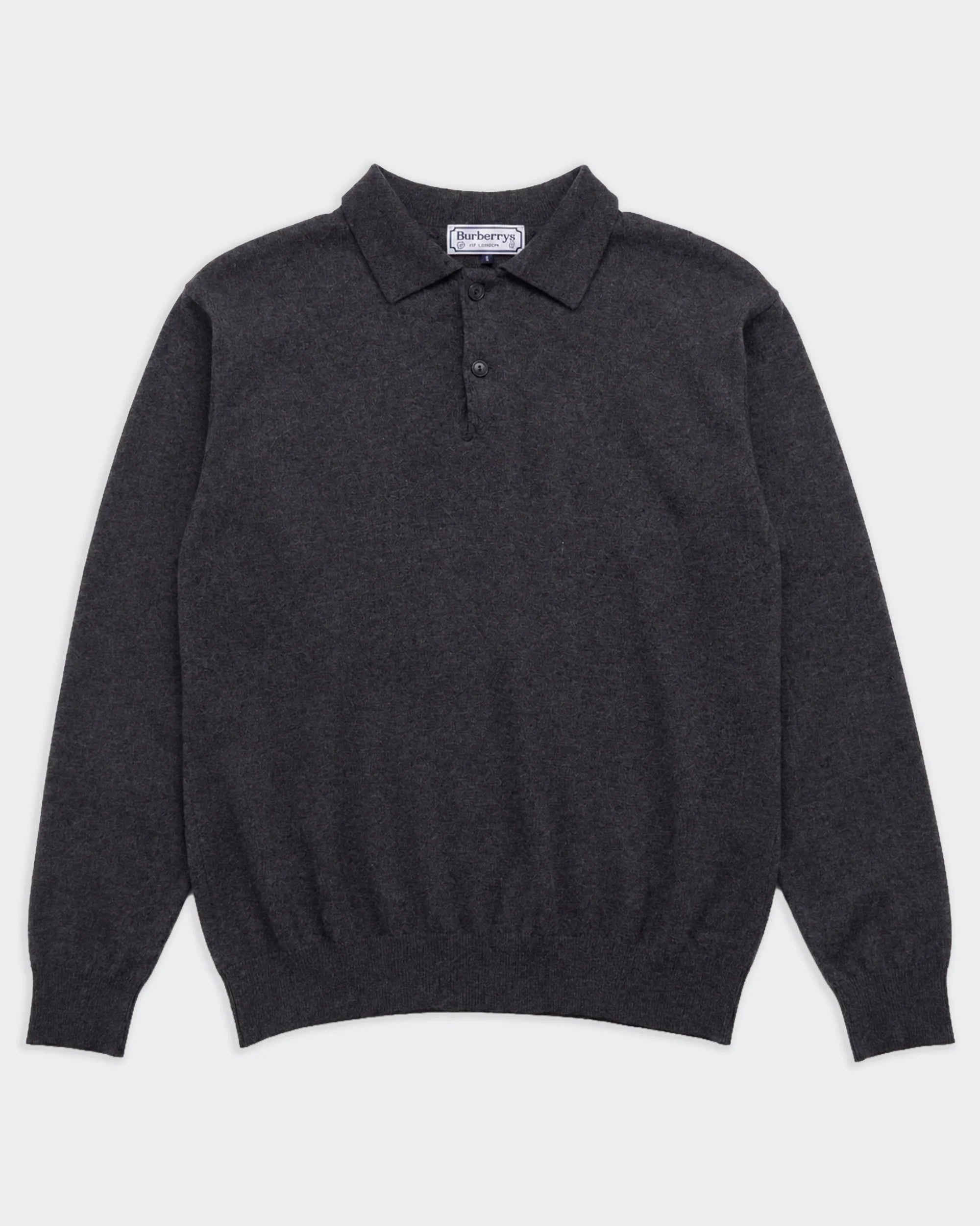 Burberry Grey Button Cardigan - M