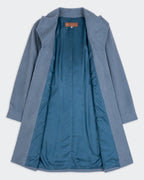Christian Dior Blue Overcoat - L