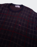 Burberry Navy Crewneck Jumper - L