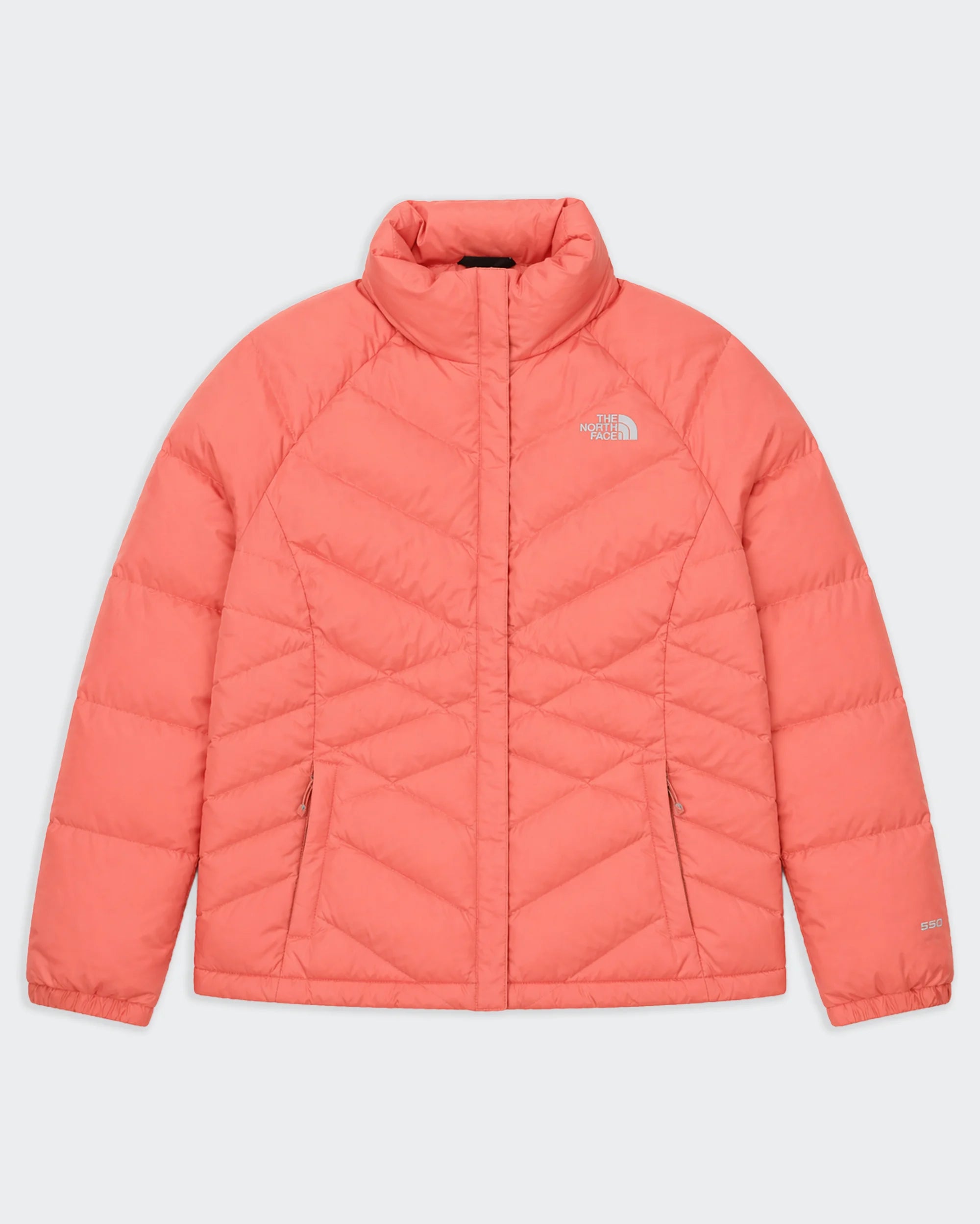 The North Face Orange Puffer Jacket - M