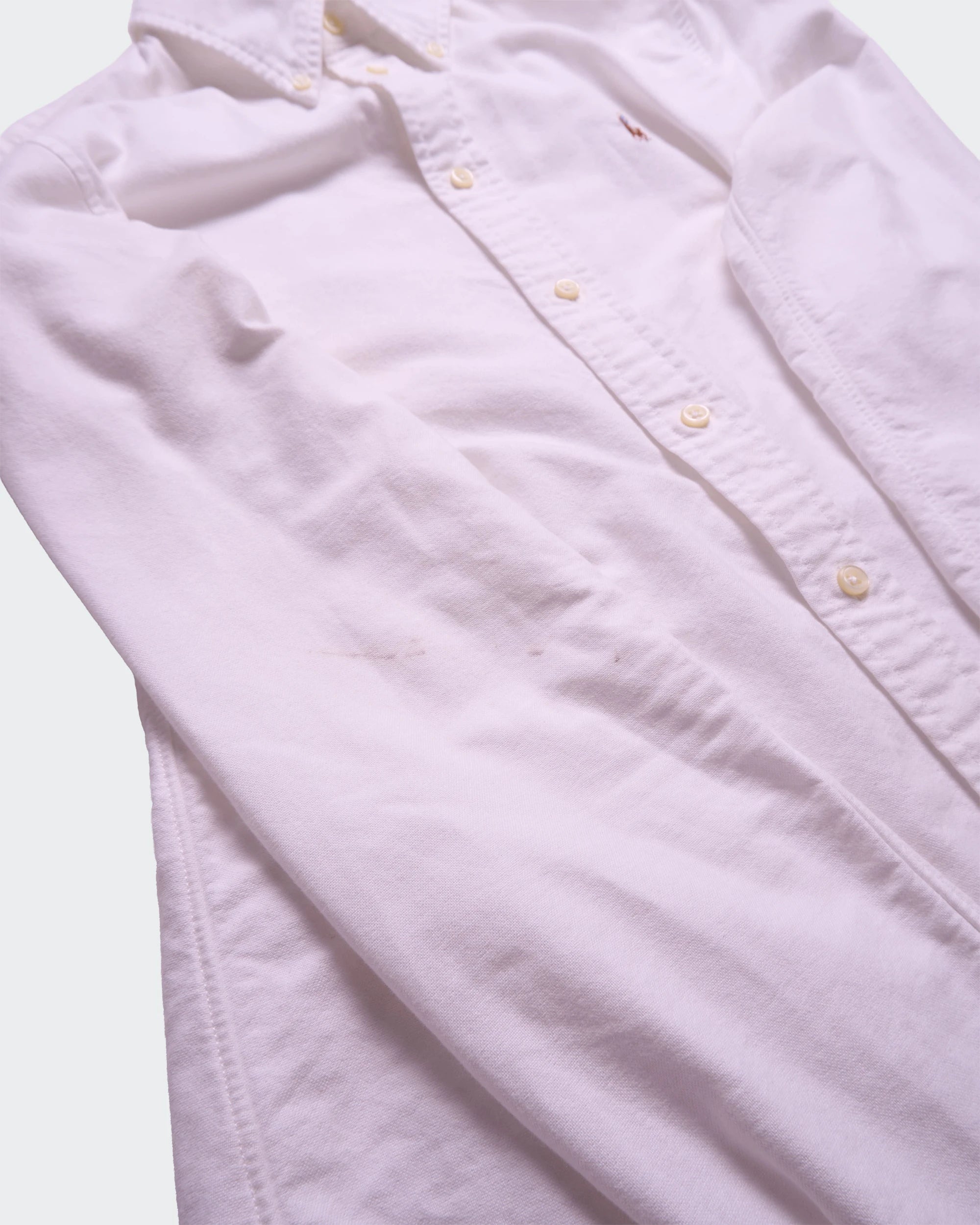 Ralph Lauren White Button-down Shirt - S