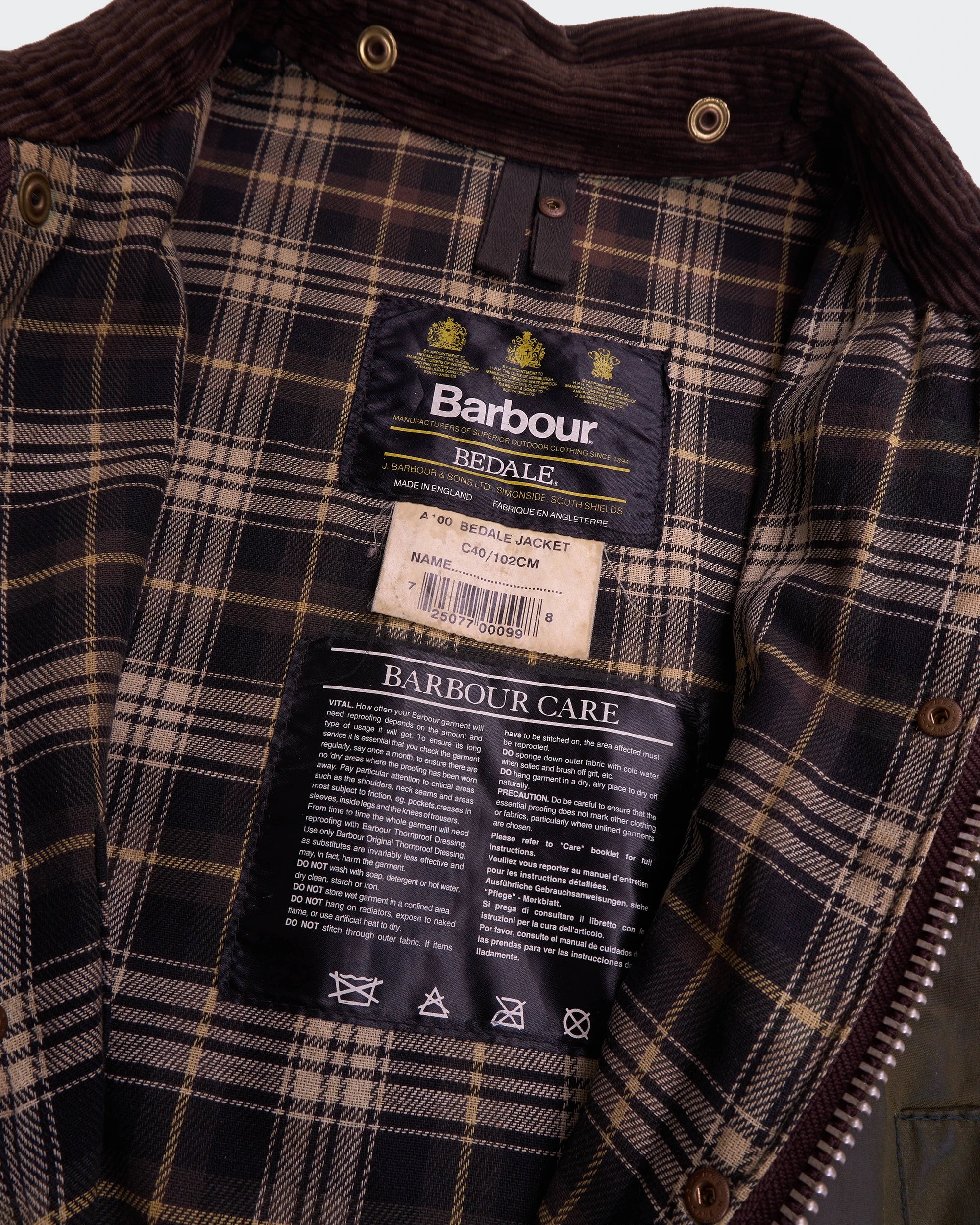 Barbour Brown Jacket - L