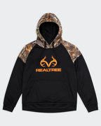 Realtree Black Hoodie - L
