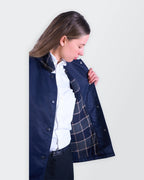 Burberry Navy Coach Jacket - M