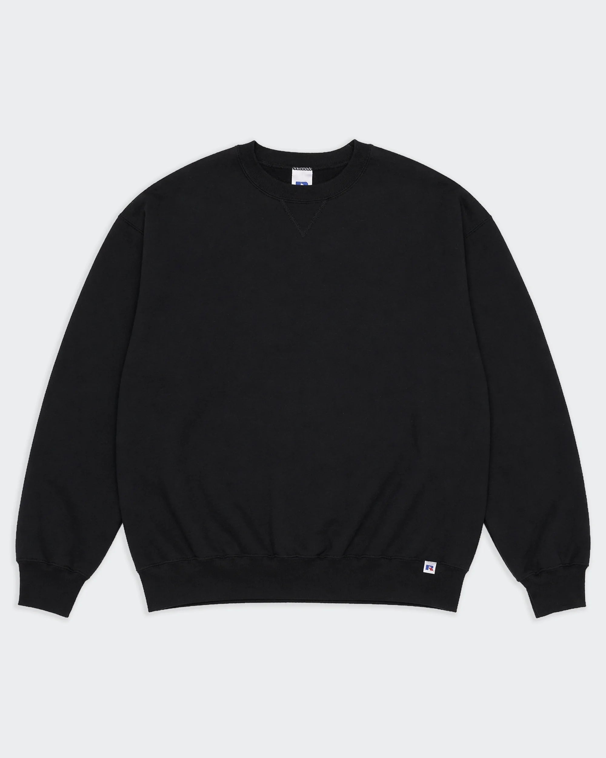 Russell Athletic Black Crewneck Jumper - XL