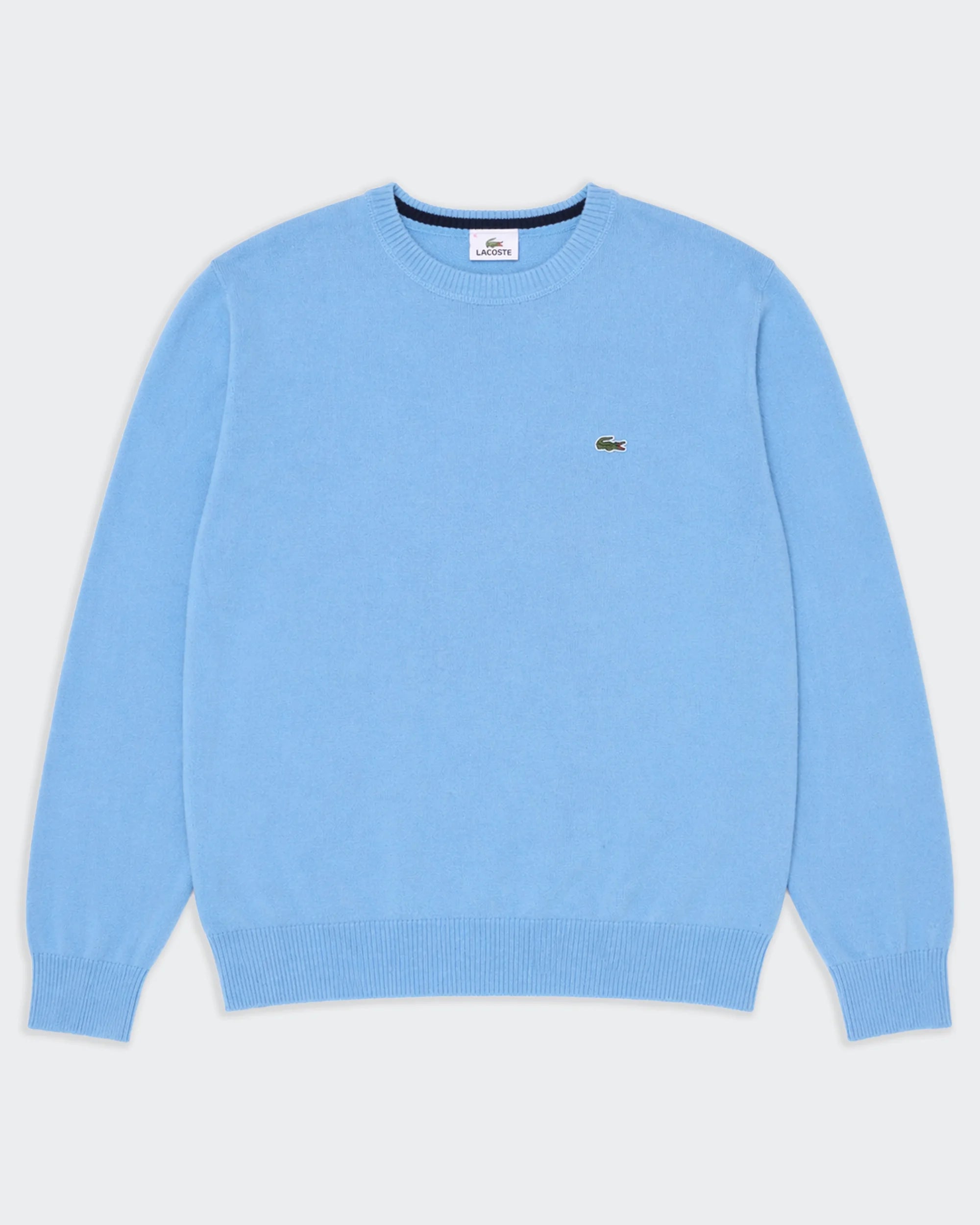 Lacoste Blue Crewneck Jumper - L
