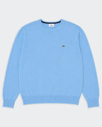 Lacoste Blue Crewneck Jumper - L