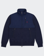 Ralph Lauren Navy Full-Zip Jumper - M