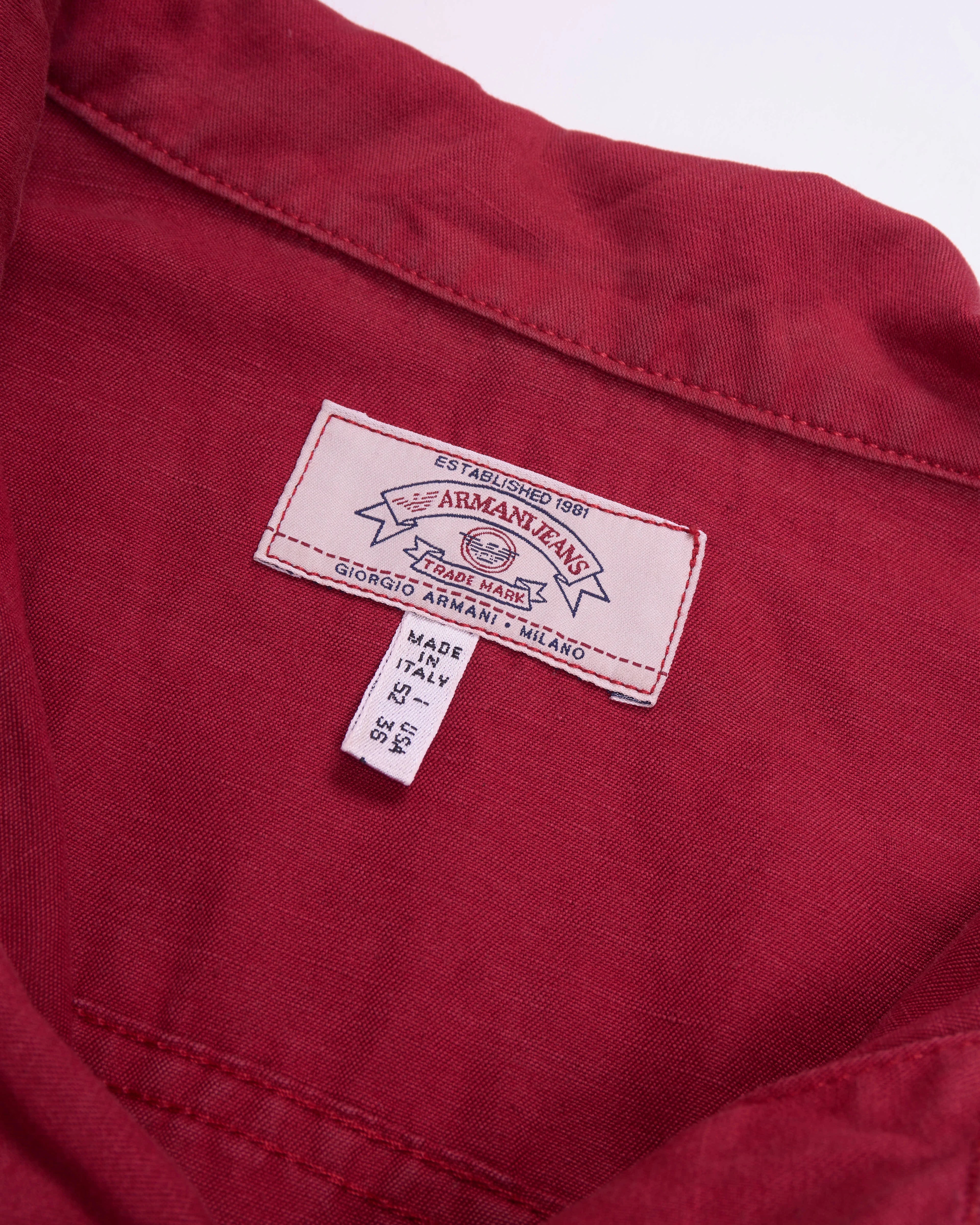 Armani Red Jacket - M