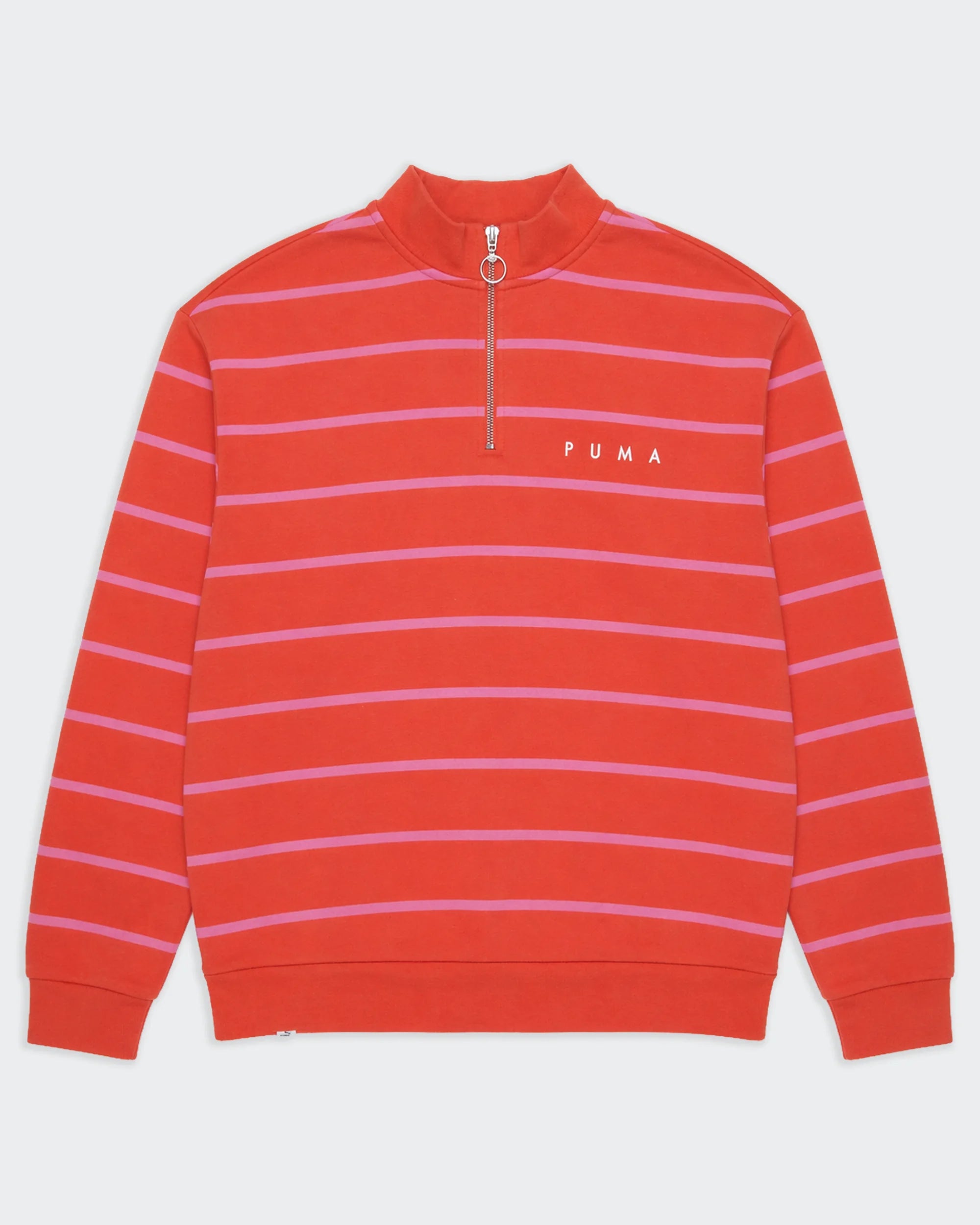 Puma Red Quarter-zip Sweater - L