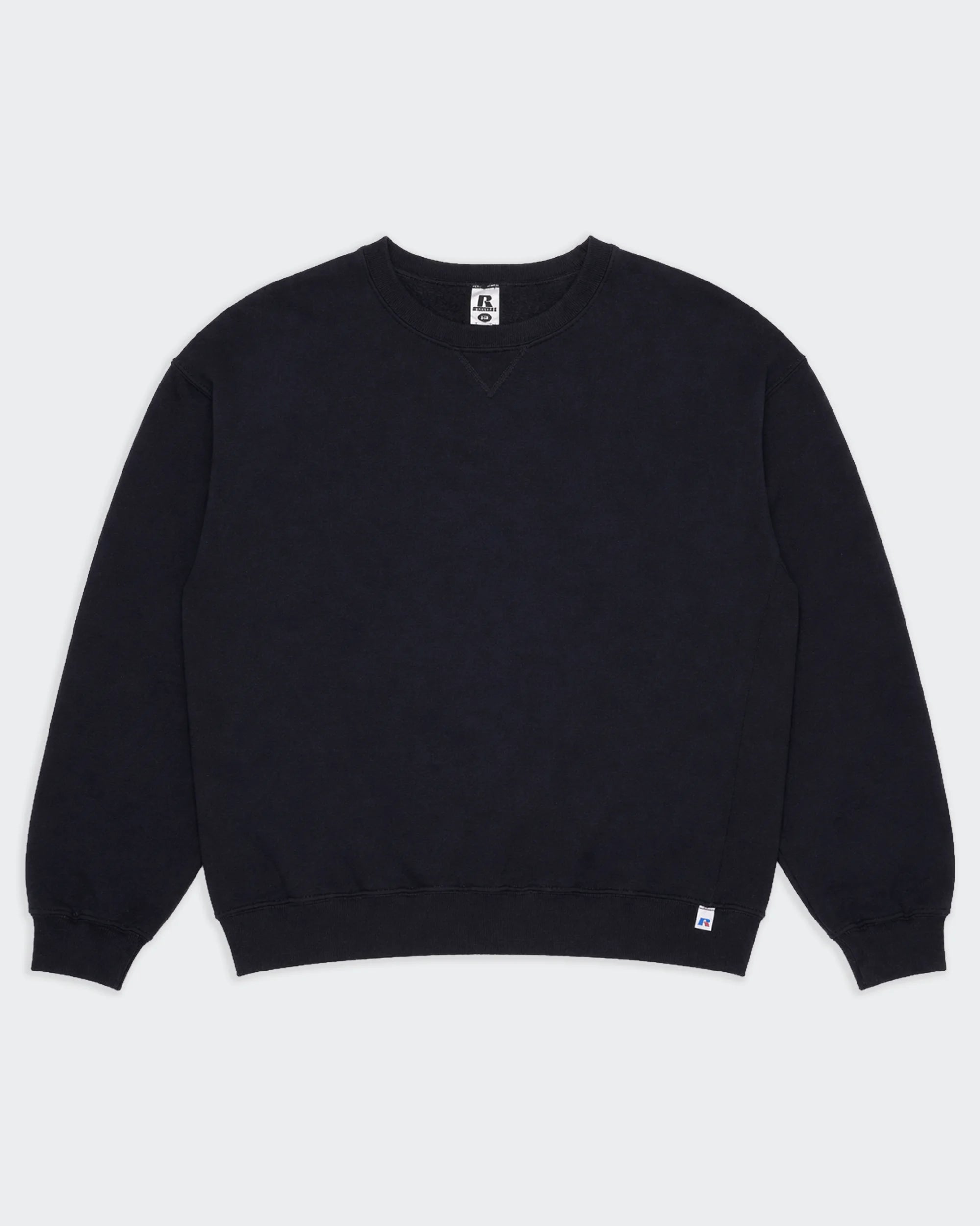 Russell Athletic Black Crewneck Jumper - XL
