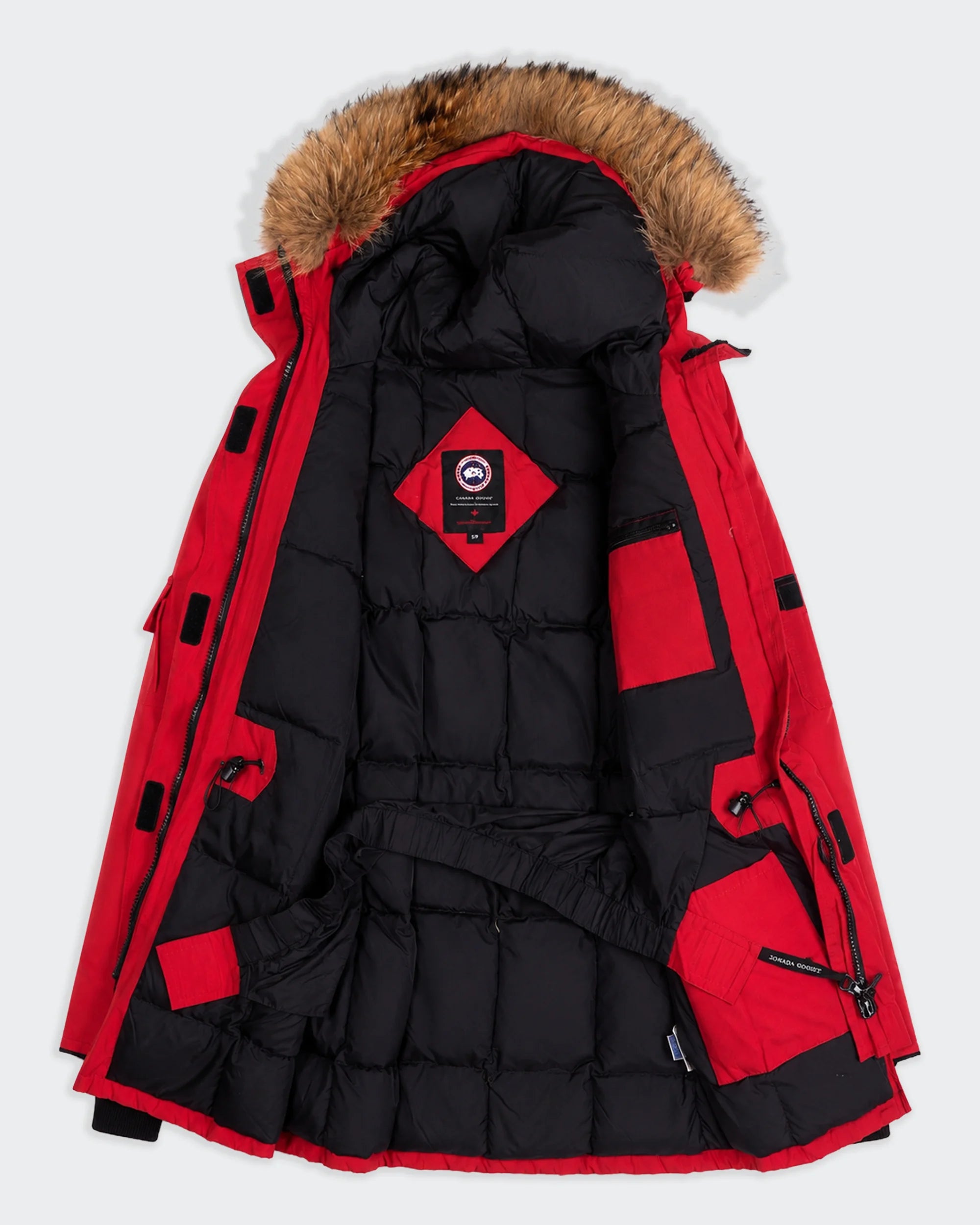 Canada Goose Red Parka Coat - L
