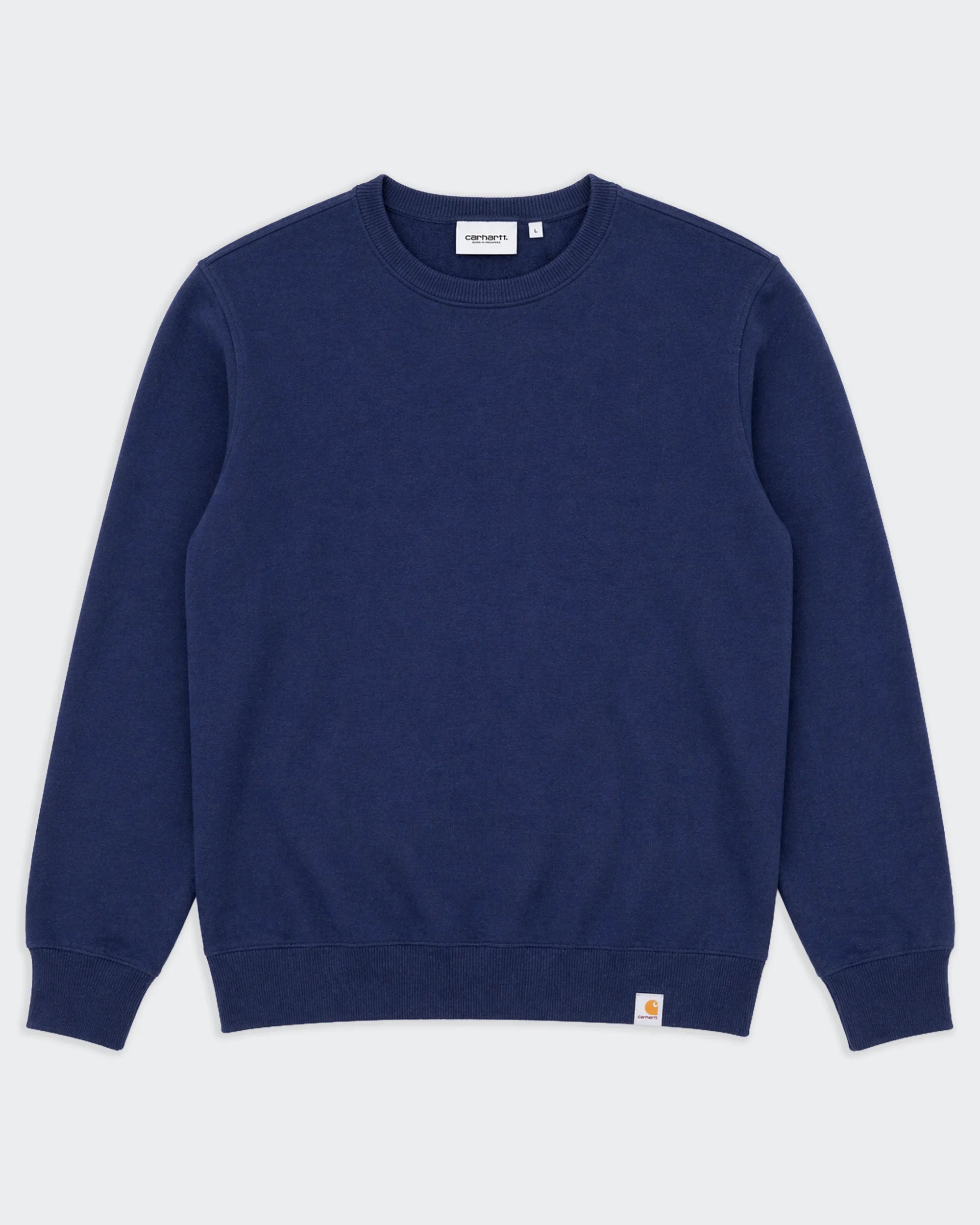Carhartt Navy Crewneck Jumper - L