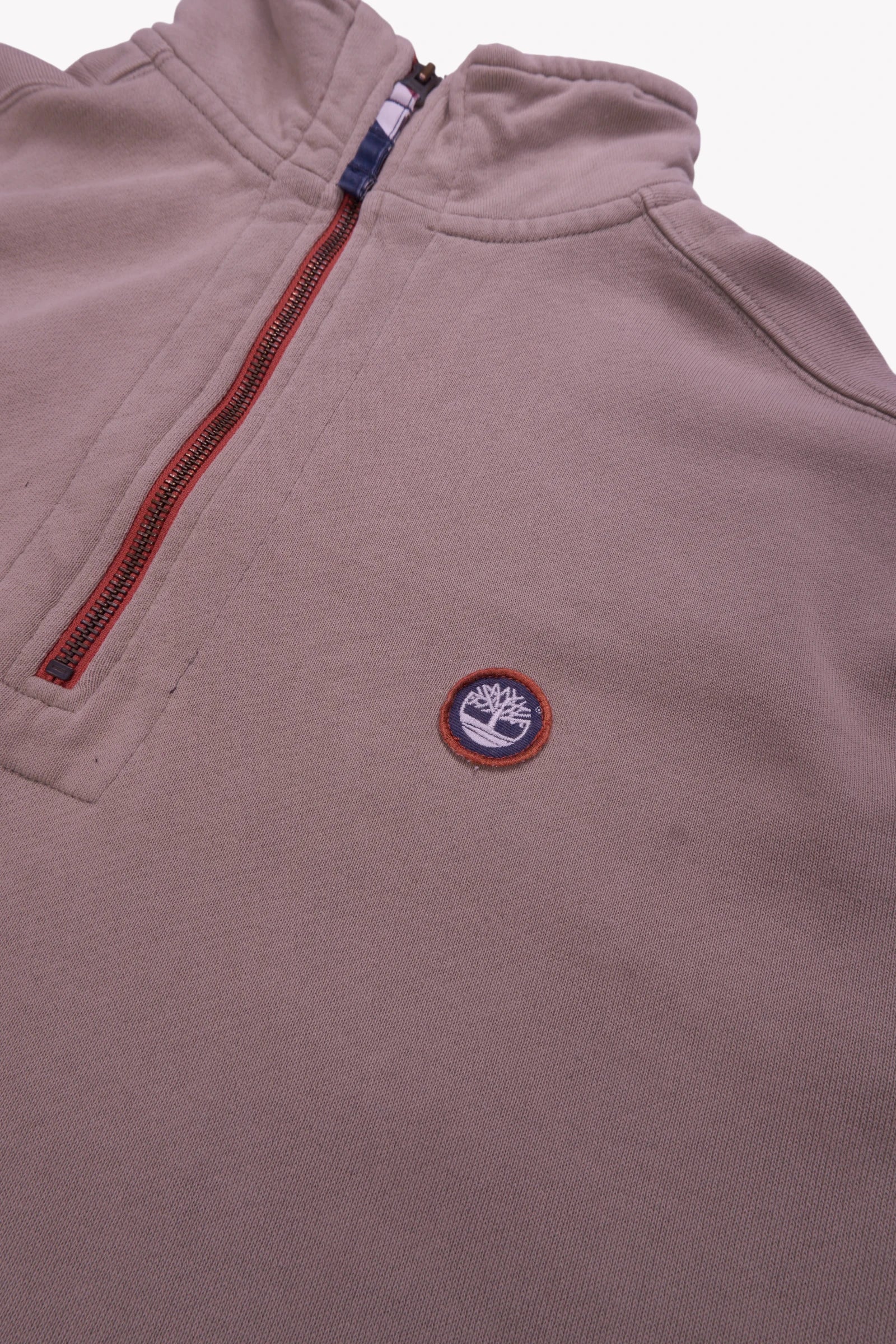 Napapijri Beige Quarter-zip Sweater - L