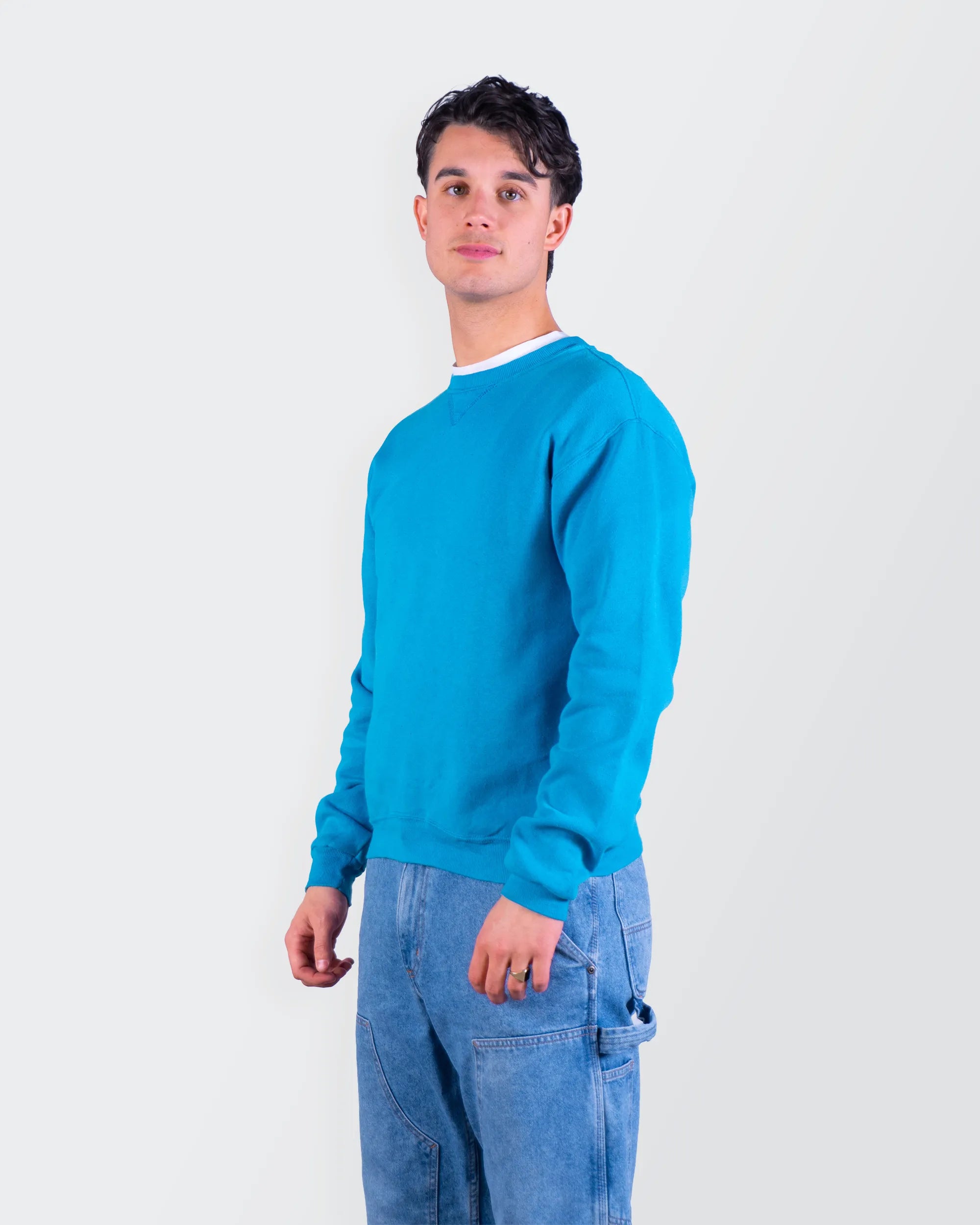 Russel Athletic Blue Crewneck Sweater - L