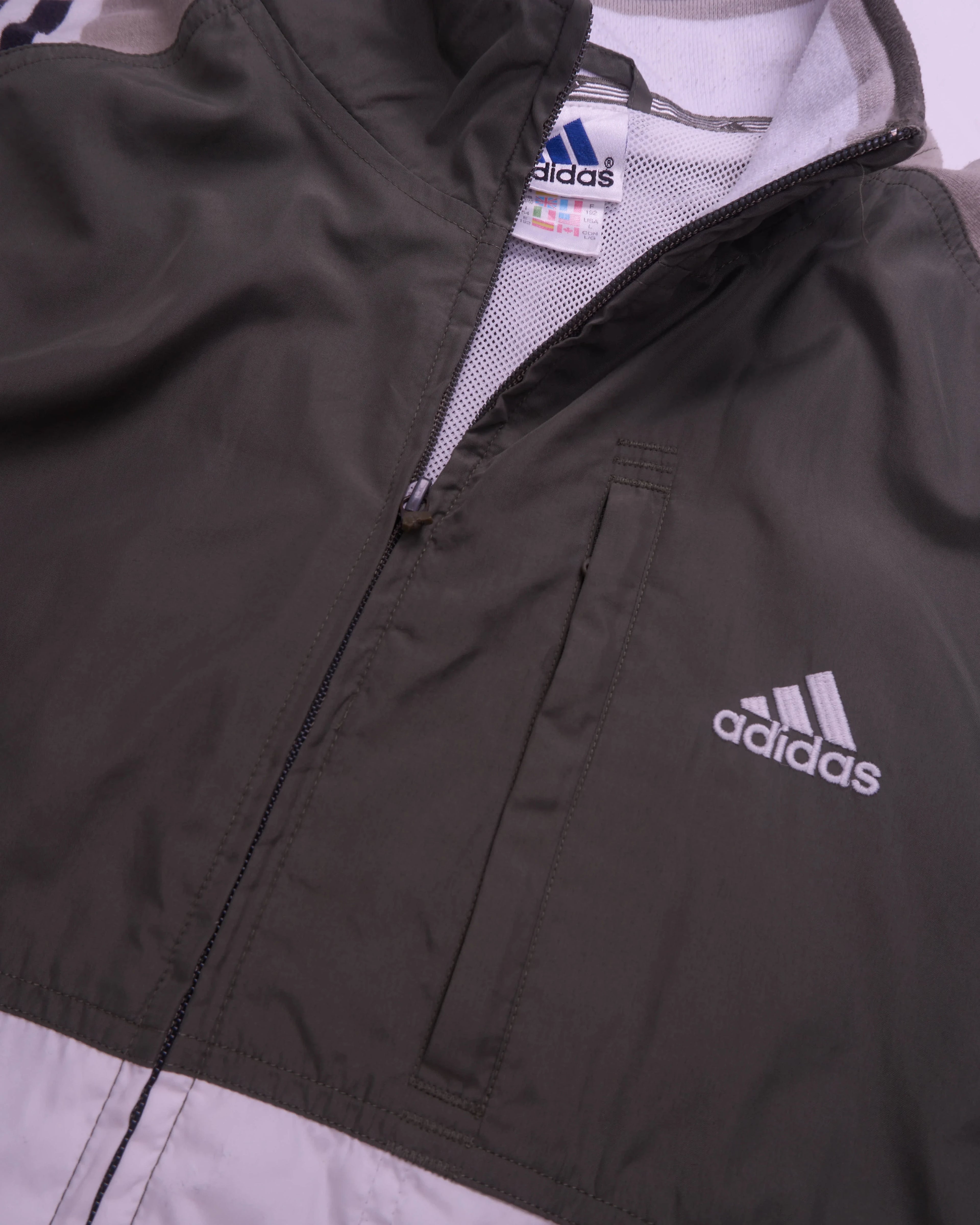 Adidas Grey Jacket - XL