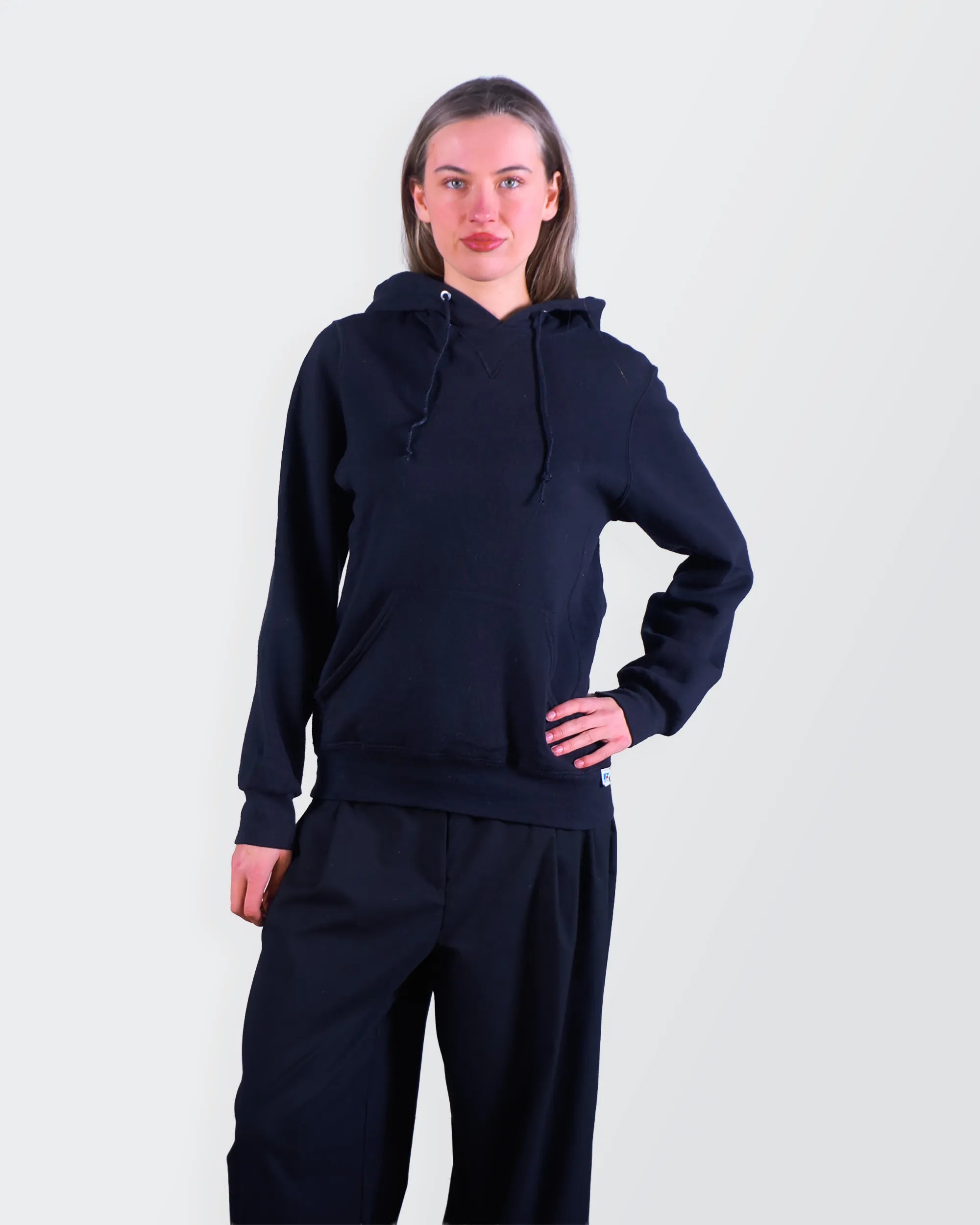 Russel Athletic Black Hoodie - S