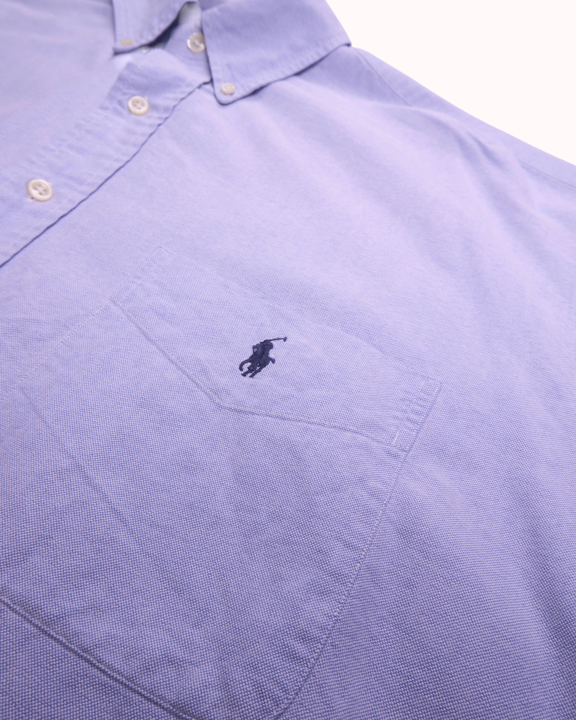 Ralph Lauren Blue Button-down Shirt - XXL