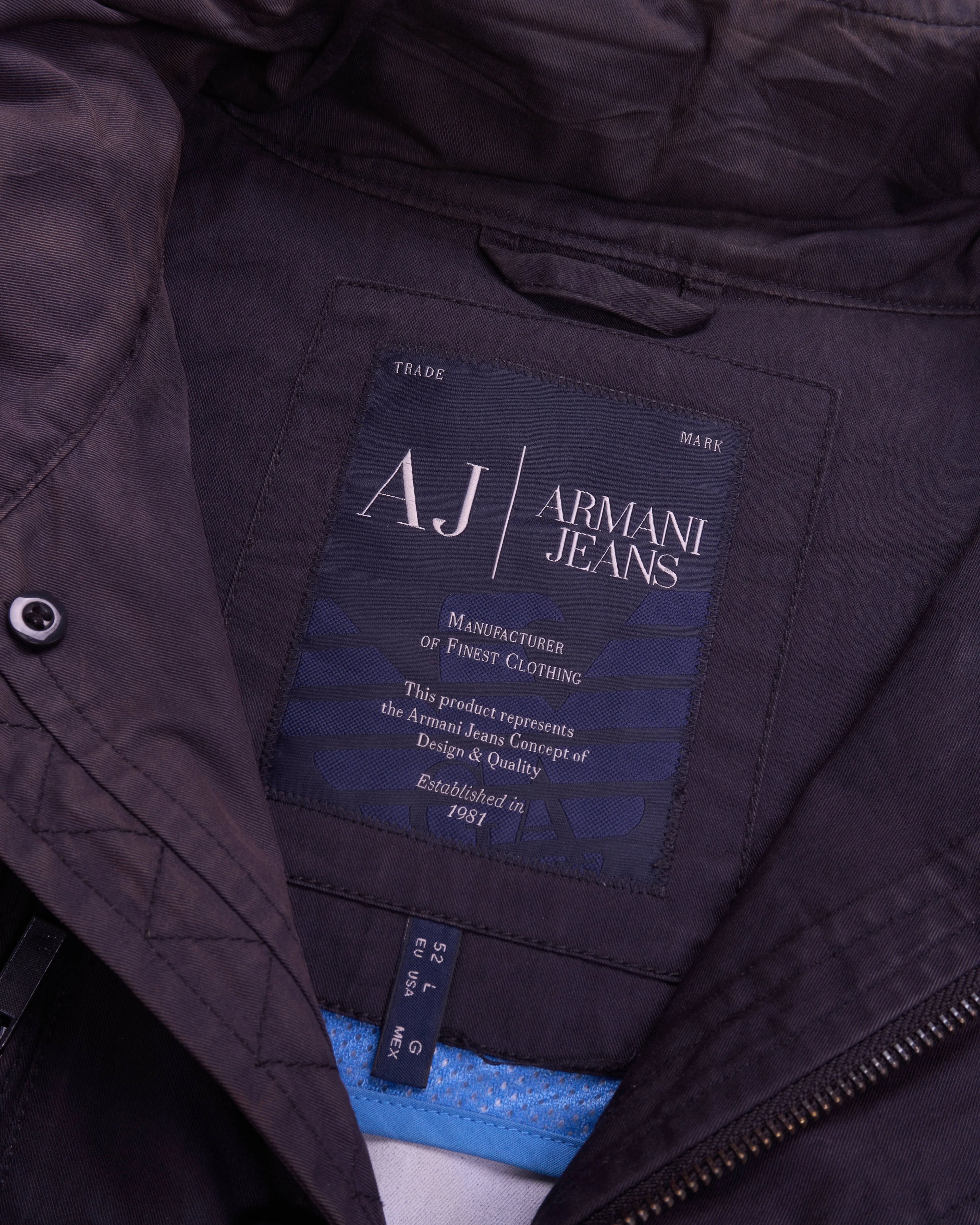 Armani Jeans Blue Jacket - L