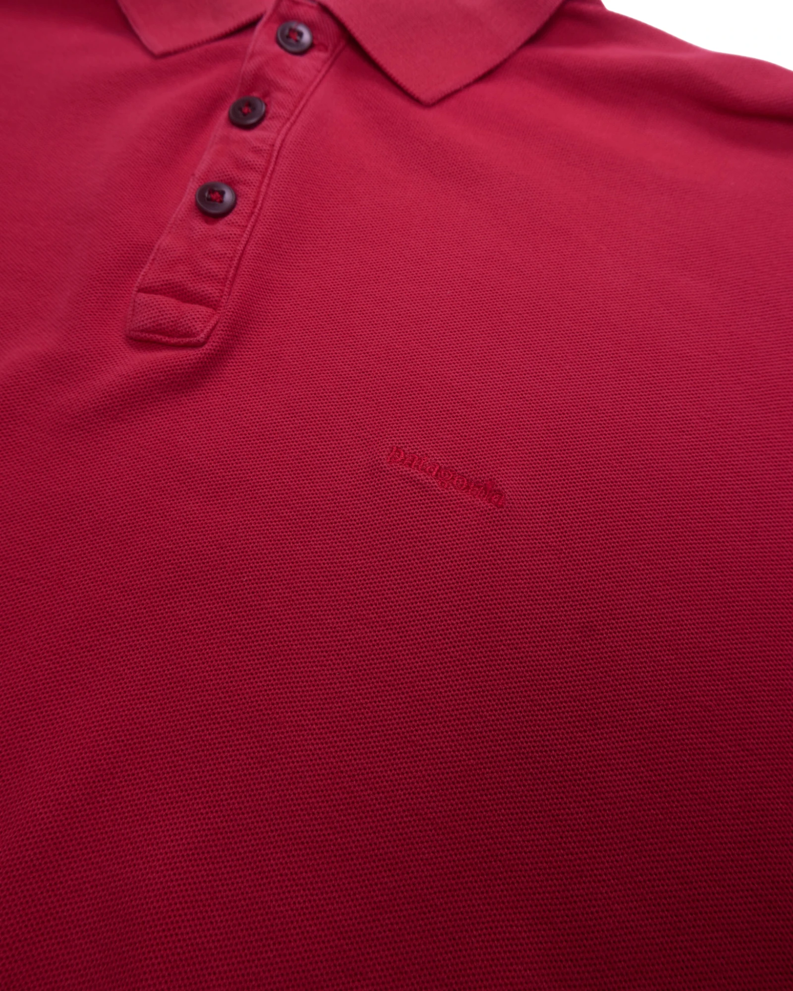 Patagonia Red Polo Shirt - L