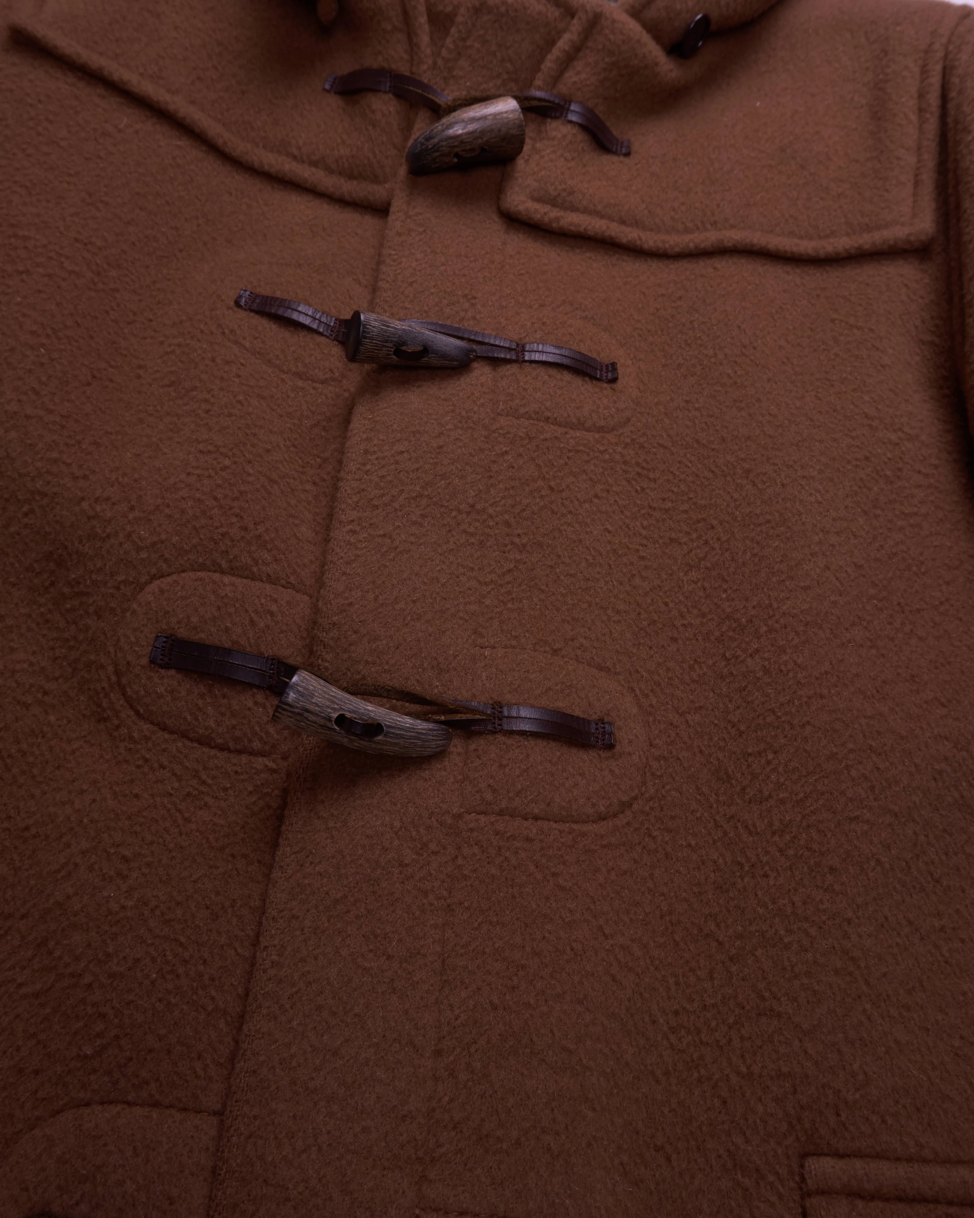 Burberry Brown Duffle Coat - XL