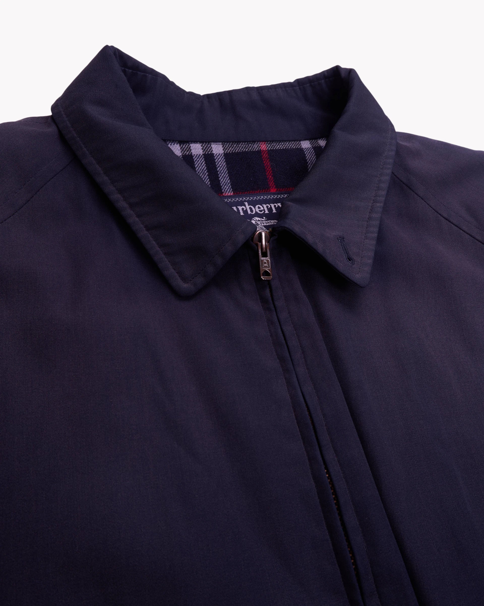 Burberrys Navy Bomber Jacket -