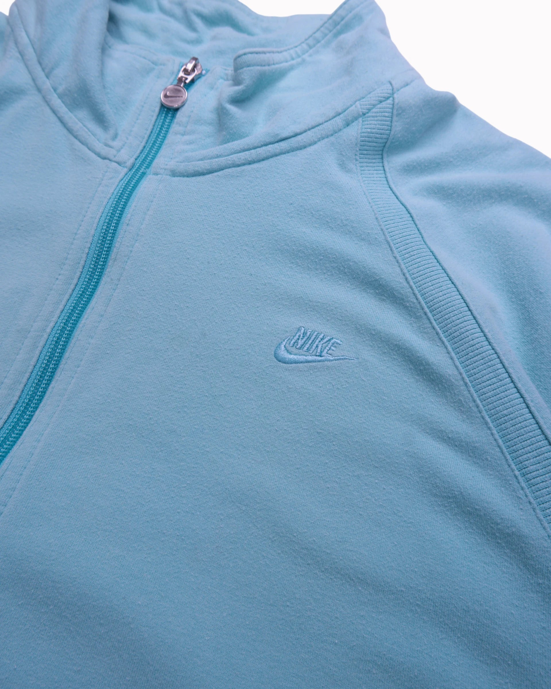 Nike Blue Full-zip Hoodie - L