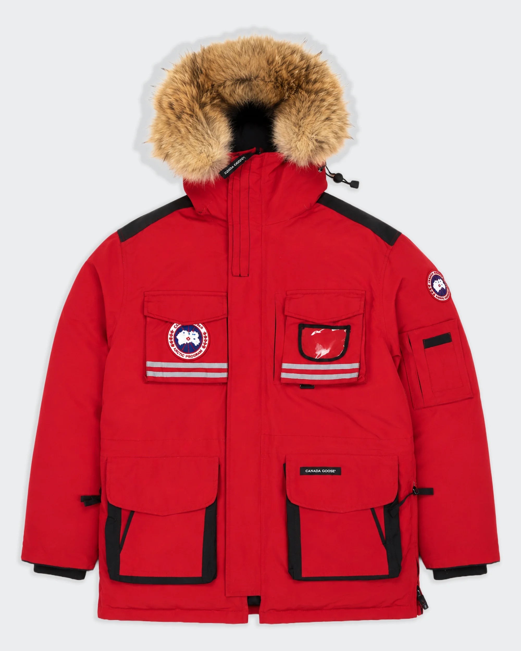 Canada Goose Red Parka Coat - L
