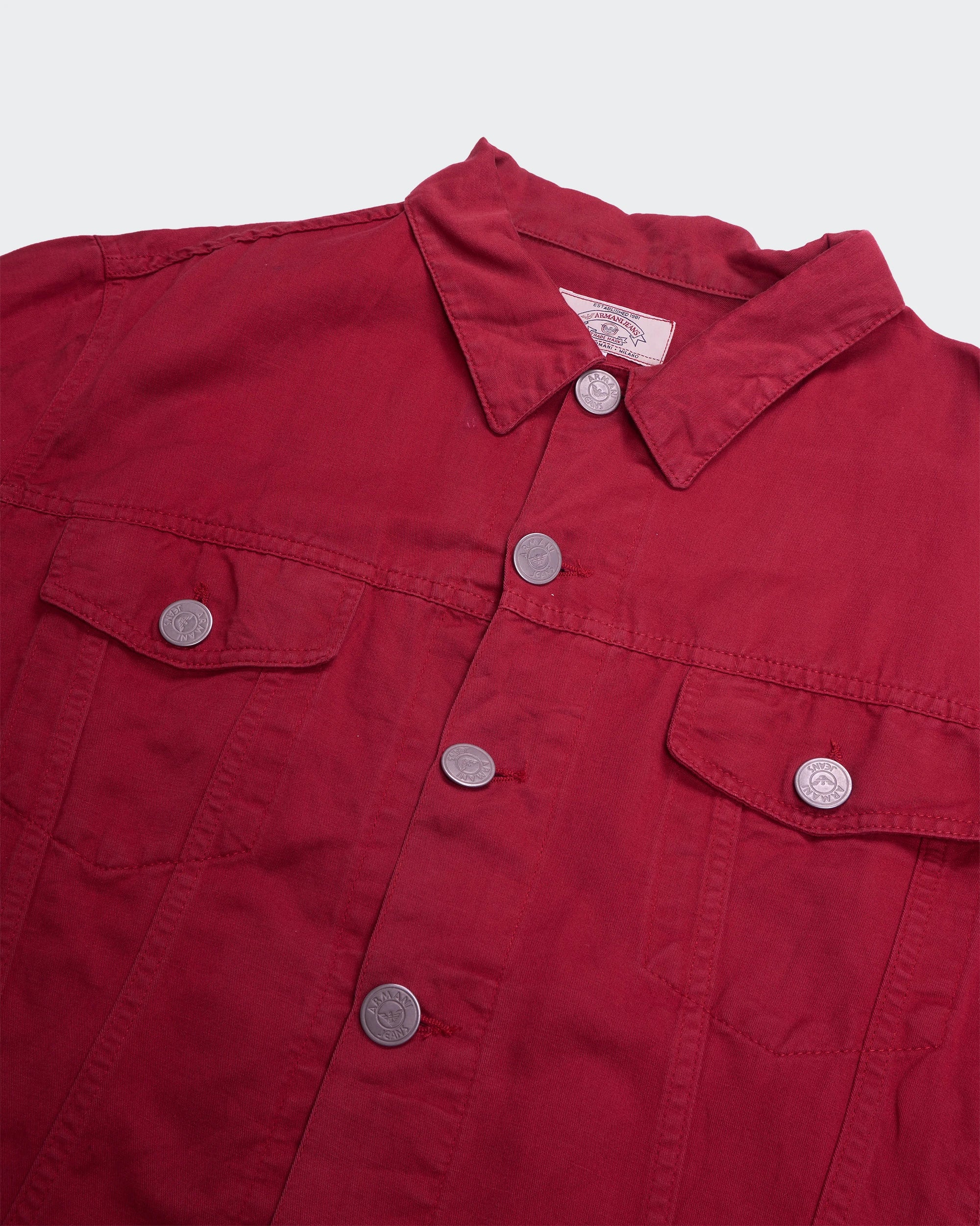 Armani Red Jacket - M