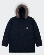 Carhartt Navy Parka Coat - XL