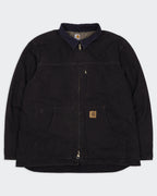 Carhartt Brown Chore Coat XXL Canvas, Fleece